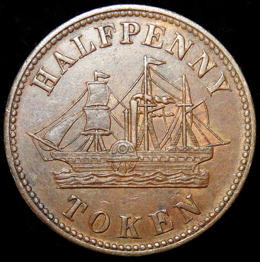 1858-Half-Penny